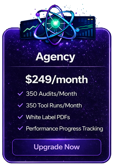 Agency plan, $249 per month